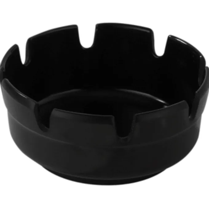 Cendrier Noir Mélamine Ø 10 cm - Pujadas