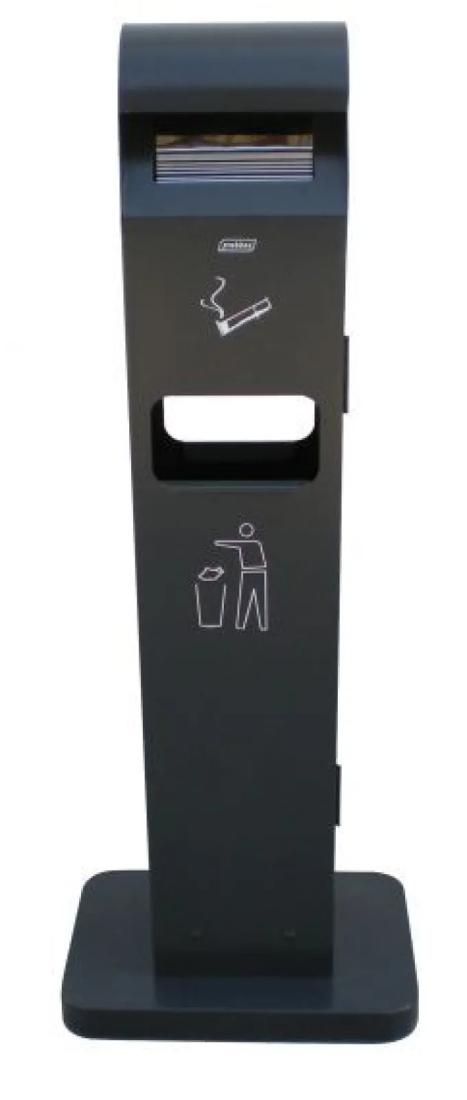 Cendrier sur Pied avec Corbeille 2 Litres et 8 Litres - Probbax