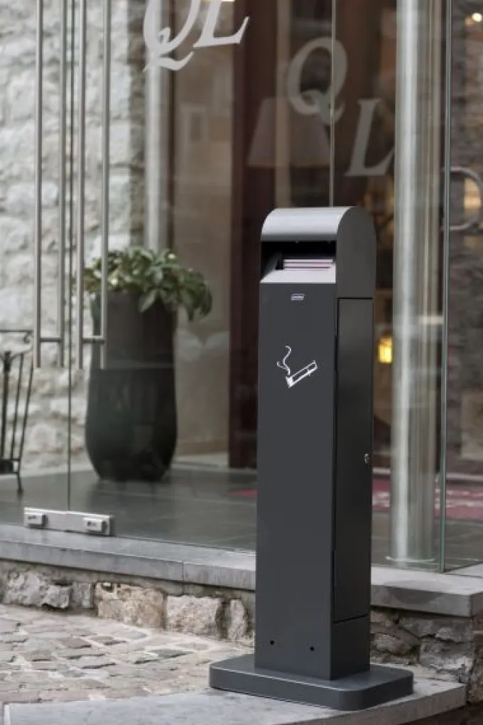 Cendrier sur Pied Totem 12,5 Litres - Probbax