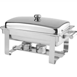 Chafing Dish avec Couvercle en Inox 9,5 L - Pujadas