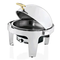 Chafing Dish en Acier au nickel-chrome puissance : 0,5 6,8 L H 450 mm Ø 395 mm - Was Germany