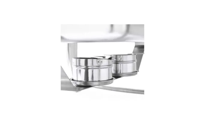 Chafing dish GN1/1 avec couvercle rabattable 90° - Atosa
