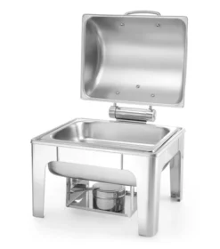 Chafing dish GN 1/2 finition poli miroir Profi Line 4L 365x345x(H)345mm - Hendi