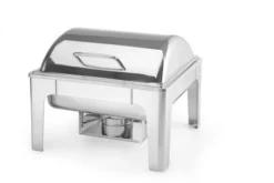 Chafing dish GN 2/3 finition poli miroir Profi Line 6L 395x405x(H)320mm - Hendi