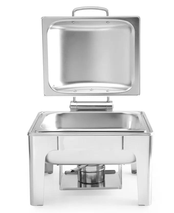 Chafing dish GN 1/2 finition satiné Profi Line 4L 365x370x(H)280mm - Hendi