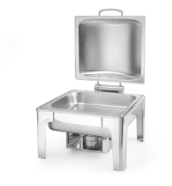 Chafing dish GN 2/3 finition satiné Profi Line 6L 395x430x(H)290mm - Hendi