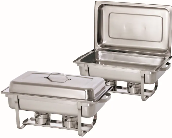 Chafing Dish GN 1/1 Twin Pack Set - Bartscher