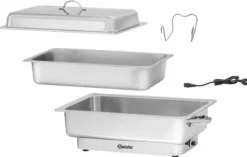 Chafing Dish Électrique GN1/1 Profondeur 100mm - Barscher