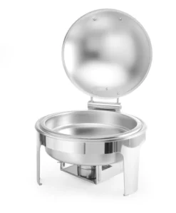 Chafing dish rond finition satiné Profi Line 6L 465x420x(H)320 mm - Hendi