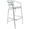 Chaise Haute Aluminium Bruxelles - Ligne CHR