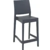Chaise Haute Restaurant Inca Assise 65cm Lot de 4 - Ligne CHR