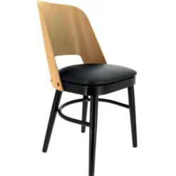 Chaise Salle de Restaurant Colisée Bicolore Lot de 2 - Ligne CHR