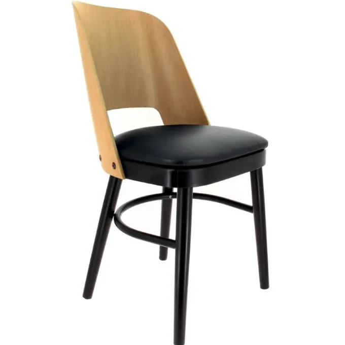 Chaise Salle de Restaurant Colisée Bicolore Lot de 2 - Ligne CHR