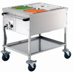 Chariot bain marie - 2 Bacs GN 1/1 - Bartscher