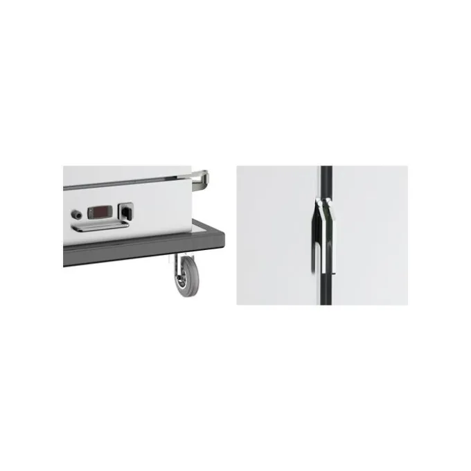 Chariot Chauffant Professionnel - 18 x GN 2/1 - Combisteel