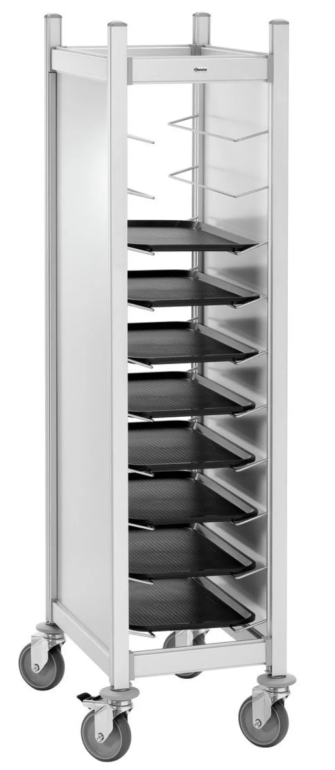 Chariot CHR acier inoxydable Professionnel - 10 Plateaux - Bartscher