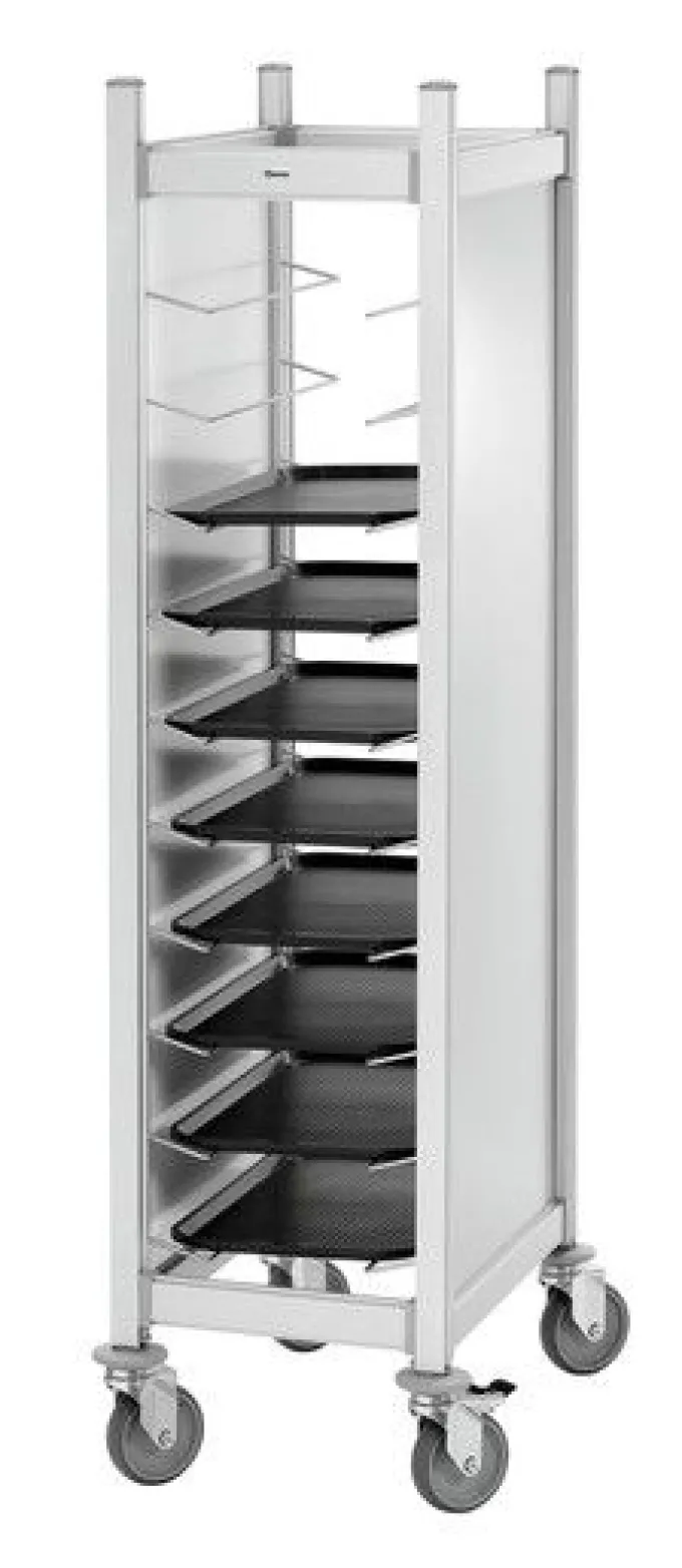 Chariot CHR acier inoxydable Professionnel - 10 Plateaux - Bartscher