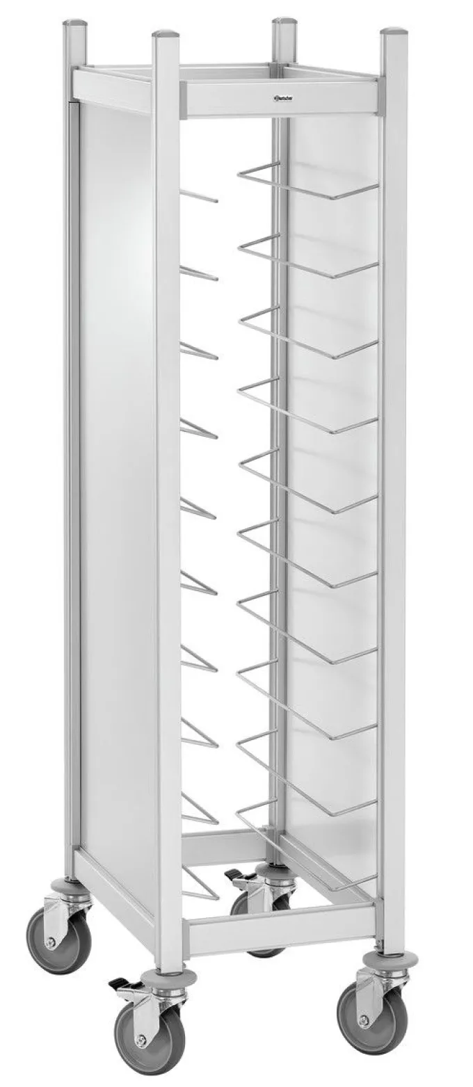 Chariot CHR acier inoxydable Professionnel - 10 Plateaux - Bartscher