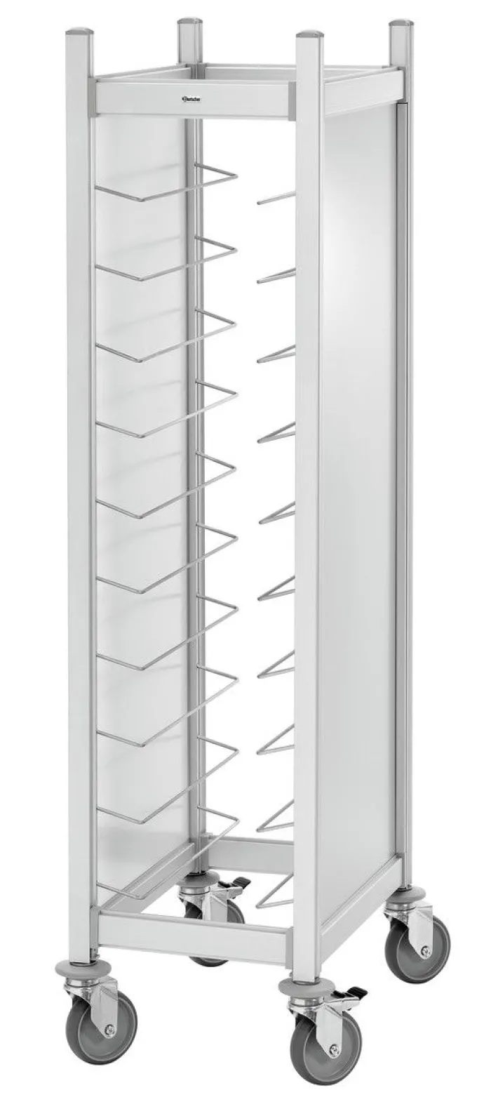 Chariot CHR acier inoxydable Professionnel - 10 Plateaux - Bartscher