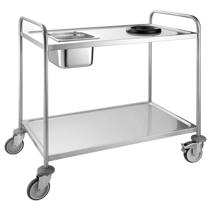 Chariot de Débarrassage en Inox L 1080 mm - Pujadas