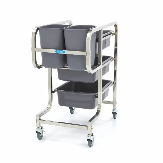 Chariot de Nettoyage - 5 Bacs avec - Maxima