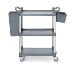Chariot de service en polypropylène 800x410x(H)950 mm - Hendi