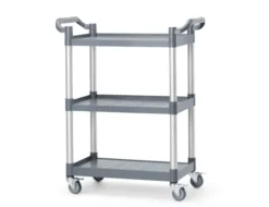 Chariot de service en polypropylène 800x410x(H)950 mm - Hendi
