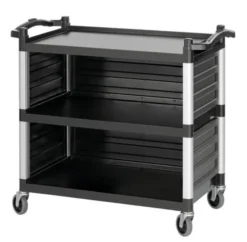 Chariot de service TSA300V - avec 3 tablettes - Bartscher