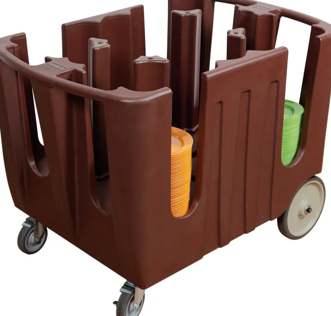 Chariot de Stockage et de Transport d'Assiettes en Polyéthylène - Distform