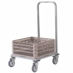 Chariot de Transport pour Casiers à Vaisselle avec Anse 560 x 600 mm - Pujadas