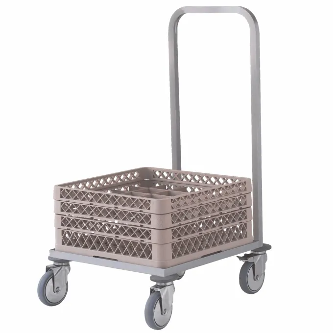 Chariot de Transport pour Casiers à Vaisselle avec Anse 560 x 600 mm - Pujadas
