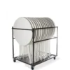 Chariot de Transport pour Tables Hautes Finition Martelite - Veba - T90120