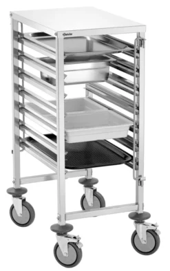 Chariot à Etagères Inox 7 x GN 1/1 Barstcher