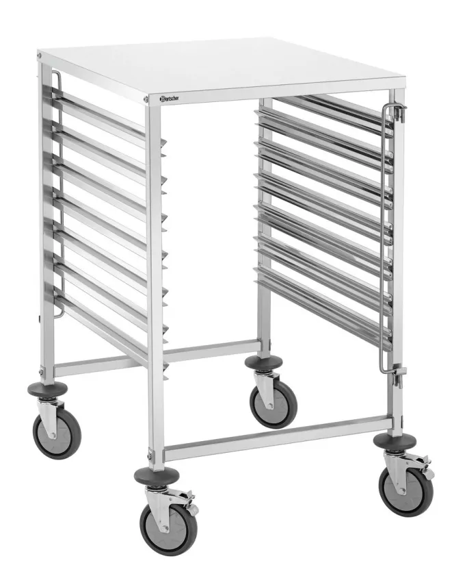 Chariot à Etagères Inox 7 x GN 2/1 - Bartscher