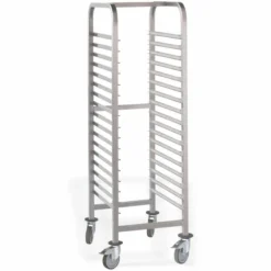 Chariot Inox à Glissières Démontable 17 Niveaux pour Bacs GN 1/1 - Pujadas