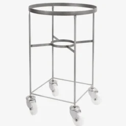 Chariot inox pour bac grand volume hémisphérique 75 L - Gilac