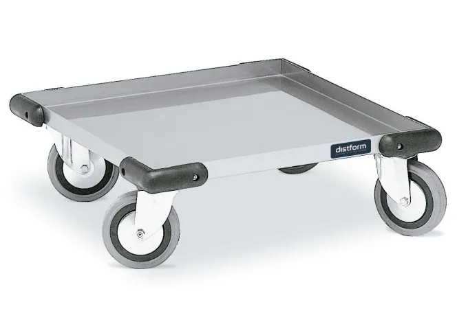 Chariot Inox pour Paniers sans Poignée - Distform
