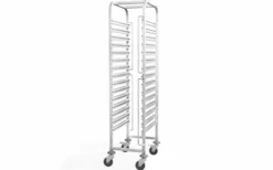 Chariot porte-plateaux - 15 x GN 1/1 440x610x(H)1710 mm - Hendi