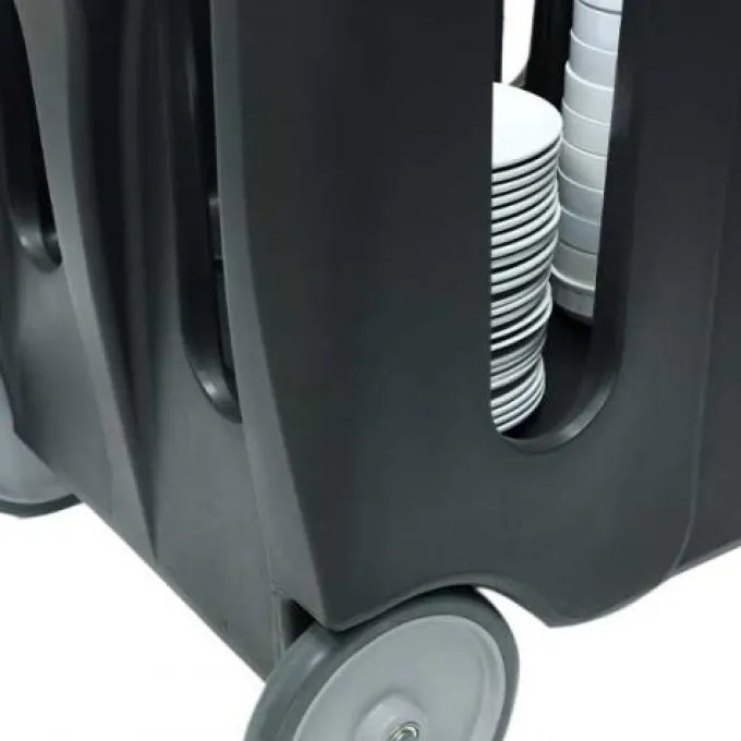 Chariot pour Assiettes 6 Compartiments - Matériel CHR Pro