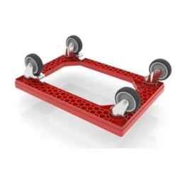 Chariot Rouge Bac 600 x 400 - Matériel CHR Pro