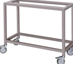 Chassis Inox A Roulettes Pour Rotissoire Map E - MAP