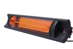 Chauffage de terrasse infrarouge Bola Noir 230V/2500W 879x85x(H)195 mm - Hendi