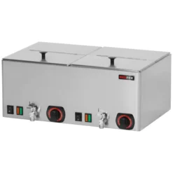 Chauffe charcuterie double avec robinet de vidange 2x GN 1/2 WEV 11 - Redfox