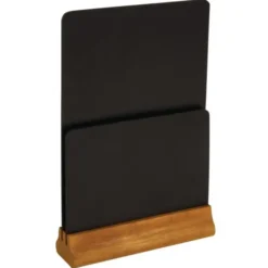Chevalet de table ardoise double face Olympia - 325 x 210 x 55 mm
