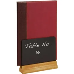 Chevalet de table ardoise double face Olympia - 325 x 210 x 55 mm