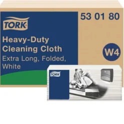 Chiffon nettoyant tork blanc 70F -Lot de 2 Colis de 4 - Essity (Sca)