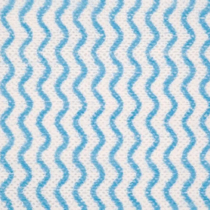Chiffon non tissé bleu - Rouleau de 100 chiffons - Jantex