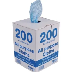 Chiffon tout usage antibactérien bleu - Jantex
