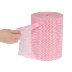 Chiffon tout usage antibactérien rouge - Jantex