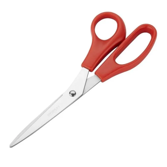Ciseaux code couleur tout usage - Hygiplas rouge